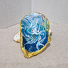 NEW Blue Octopus Oyster Shell Trinket Dish Gift Sealife