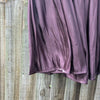 Tender floaty skirt with a sheen | Dark purple