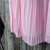 Pleated tulle skirt | Pink