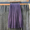 Pleated tulle skirt | Lilac