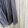 Tender floaty skirt with a sheen | Black