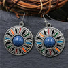 Vintage round earrings