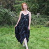 Handkerchief Maxi Dress - tie dye