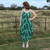 Handkerchief Maxi Dress - tie dye
