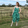 Handkerchief Maxi Dress - tie dye