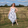 Handkerchief Maxi Dress - tie dye