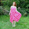 Handkerchief Maxi Dress - tie dye