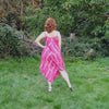 Handkerchief Maxi Dress - tie dye