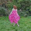 Handkerchief Maxi Dress - tie dye