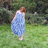 Handkerchief Maxi Dress - tie dye