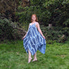Handkerchief Maxi Dress - tie dye