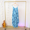 Handkerchief Maxi Dress - tie dye