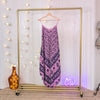 Classic Handkerchief Maxi Dress - Elephant Print