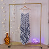 Classic Handkerchief Maxi Dress - Elephant Print