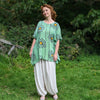 Cotton daisy tunic top