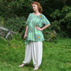Cotton daisy tunic top