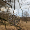 Tree of life necklace on cord