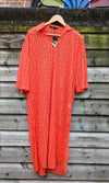 Lace kaftan dress | Tunic in Orange