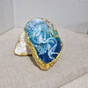 NEW Blue Octopus Oyster Shell Trinket Dish Gift Sealife