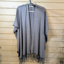  Glitzy grey cape-shawl