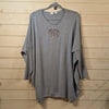 Sparkly heart detail jumper | Grey