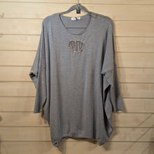  Sparkly heart detail jumper | Grey