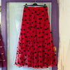 Love heart tulle midi skirt | Scarlet