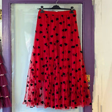  Love heart tulle midi skirt | Scarlet