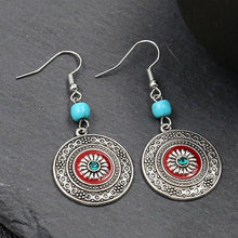  Round boho earrings