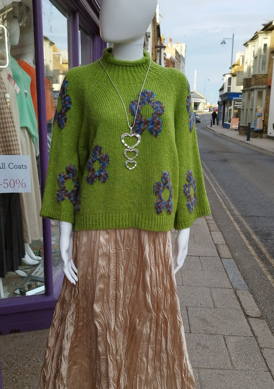 Flower jumper | Green