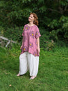 Cotton daisy tunic top