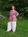 Cotton daisy tunic top