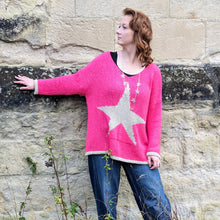  Italian star jumper in pink