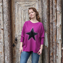  Star jumper | Super soft | Violet