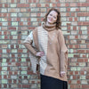 Soft cawl neck jumper | Oversized | Toffee