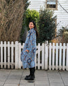 Boho dress with pockets | Jean blue