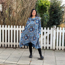  Boho dress with pockets | Jean blue