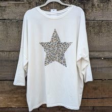  Cotton star tunic | White