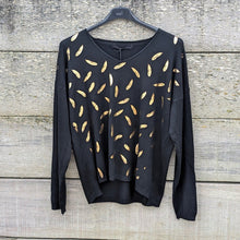  Gold leaf jumper | Black