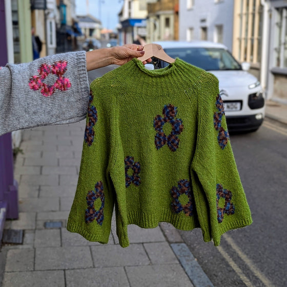 Flower jumper | Green